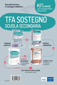Kit base specializzazione sostegno didattico scuola secondaria. Eserciziari + Manuale + Software + Glossario - Librerie.coop