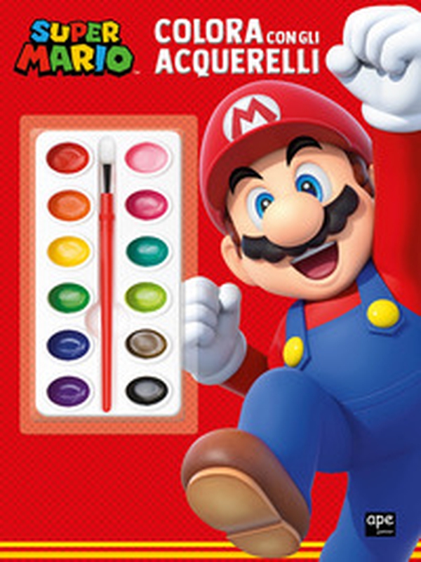 Super Mario. Colora con gli acquerelli - Librerie.coop Super Mario. Colora con gli acquerelli - Librerie.coop