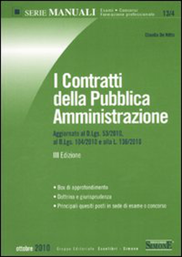 I contratti della pubblica amministrazione - Librerie.coop I contratti della pubblica amministrazione - Librerie.coop