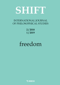 Shift. International journal of philosophical studies - Librerie.coop Shift. International journal of philosophical studies - Librerie.coop