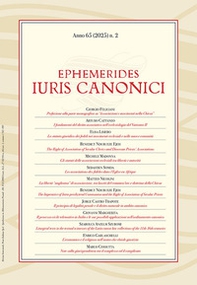Ephemerides iuris canonici - Vol. 2 - Librerie.coop