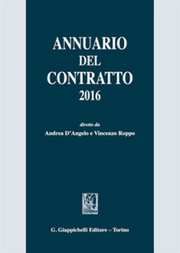 Annuario del contratto 2016 - Librerie.coop Annuario del contratto 2016 - Librerie.coop