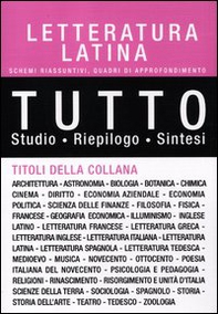 Tutto letteratura latina - Librerie.coop