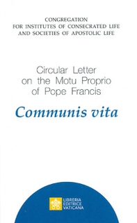 Circular Letter on the Motu Proprio of Pope Francis - Librerie.coop