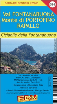 GE 2 Monte Portofino e Val Fontanabuona. Alta via dei monti liguri - Librerie.coop