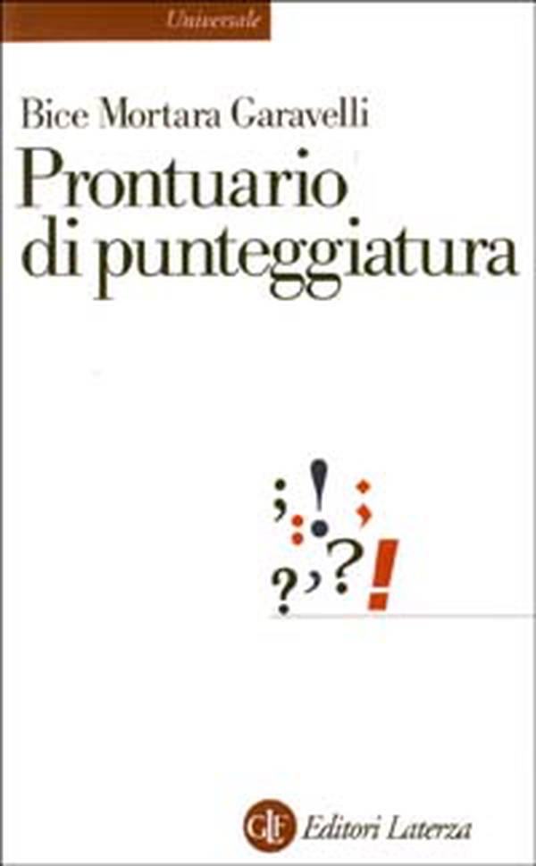 Prontuario di punteggiatura - Librerie.coop Prontuario di punteggiatura - Librerie.coop
