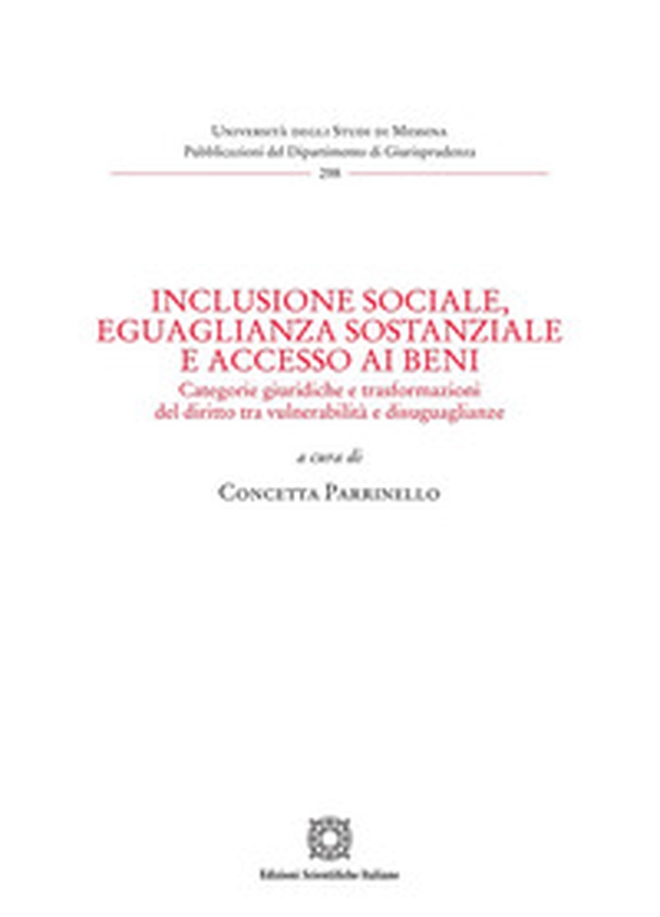 Inclusione sociale, eguaglianza sostanziale e accesso ai beni - Librerie.coop