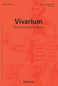 Vivarium. Rivista di scienze teologiche - Vol. 1 - Librerie.coop