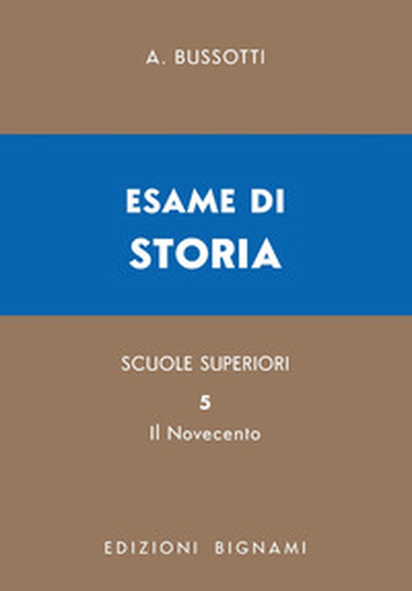 Esame di storia - Vol. 5 - Librerie.coop Esame di storia - Vol. 5 - Librerie.coop