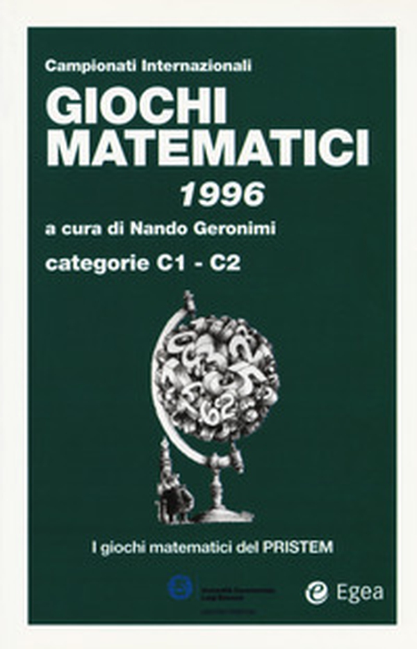 Giochi matematici 1996. Categorie C1 - C2 - Librerie.coop Giochi matematici 1996. Categorie C1 - C2 - Librerie.coop