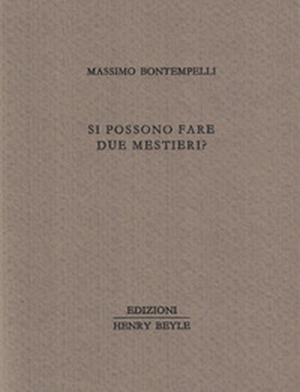 Si possono fare due mestieri? - Librerie.coop Si possono fare due mestieri? - Librerie.coop