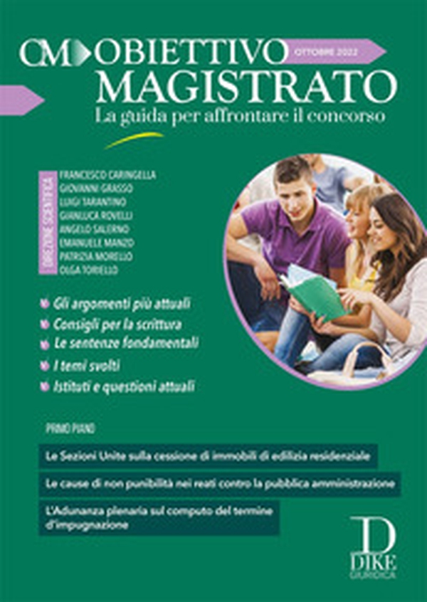 Obiettivo magistrato. La guida per affrontare il concorso - Vol. 10 - Librerie.coop Obiettivo magistrato. La guida per affrontare il concorso - Vol. 10 - Librerie.coop