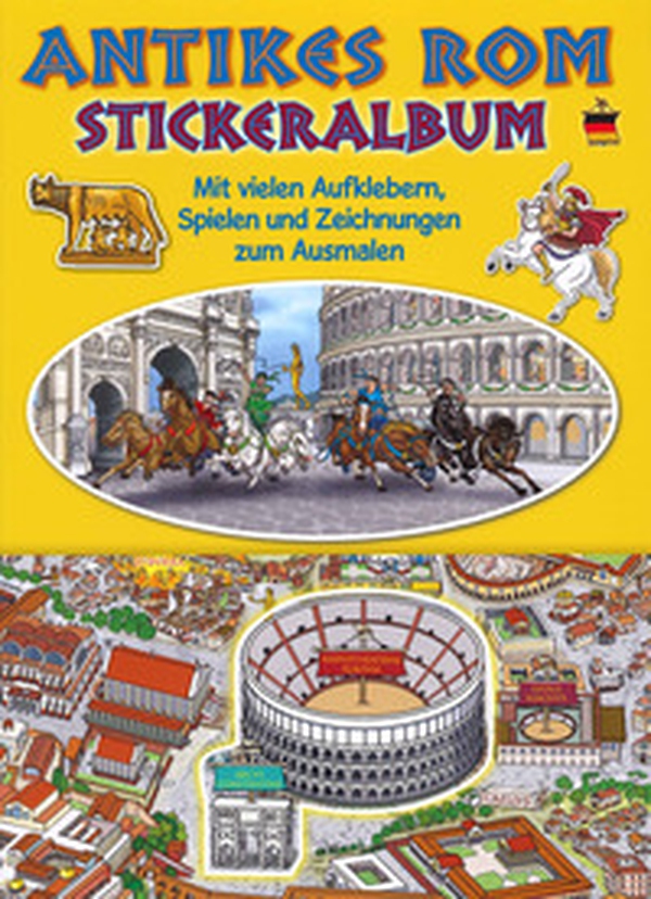 Ancient Rome. Sticker album. Ediz. tedesca - Librerie.coop Ancient Rome. Sticker album. Ediz. tedesca - Librerie.coop