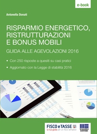 Risparmio energetico, ristrutturazioni e bonus mobili - Librerie.coop