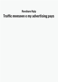 Traffic monsoon e my advertising pays - Librerie.coop