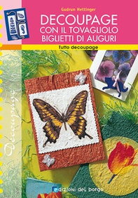 Découpage con il tovagliolo. Biglietti di auguri - Librerie.coop