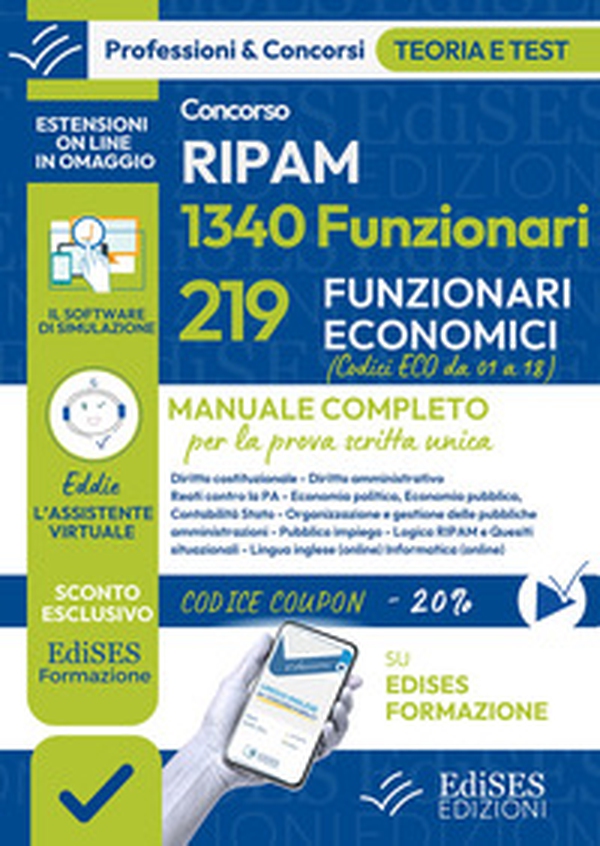 Concorsi RIPAM 1340 funzionari 219 economici - Librerie.coop