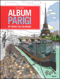 Album Parigi. 80 tavole da colorare - Librerie.coop
