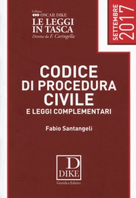 Codice di procedura civile e leggi complementari 2017 - Librerie.coop