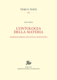 L'ontologia della materia. Giordano Bruno tra Otto e Novecento - Librerie.coop