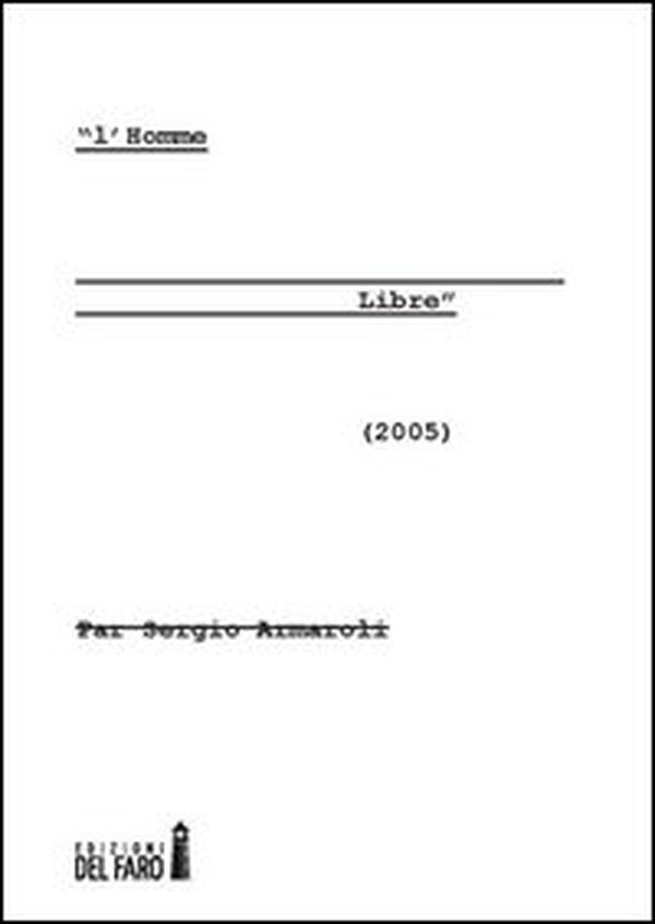 L'homme libre - Librerie.coop