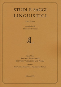 Studi e saggi linguistici - Vol. 2 - Librerie.coop Studi e saggi linguistici - Vol. 2 - Librerie.coop