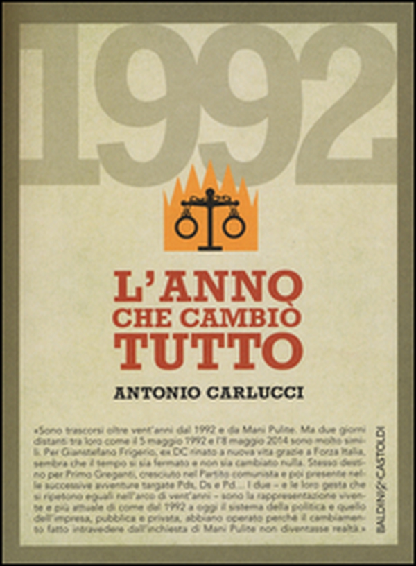 1992. L'anno che cambiò tutto - Librerie.coop 1992. L'anno che cambiò tutto - Librerie.coop