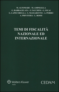 Temi di fiscalità nazionale ed internazionale - Librerie.coop