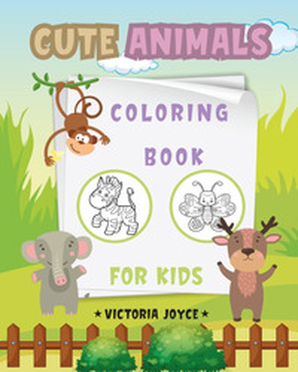 Coloring book for kids. Cute animals - Librerie.coop Coloring book for kids. Cute animals - Librerie.coop