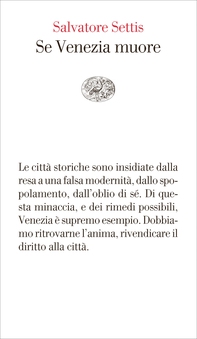 Se Venezia muore - Librerie.coop Se Venezia muore - Librerie.coop