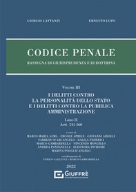 Codice penale. Rassegna di giurisprudenza e di dottrina - Librerie.coop