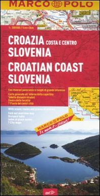 Croazia costa e centro, Slovenia 1:300.000 - Librerie.coop