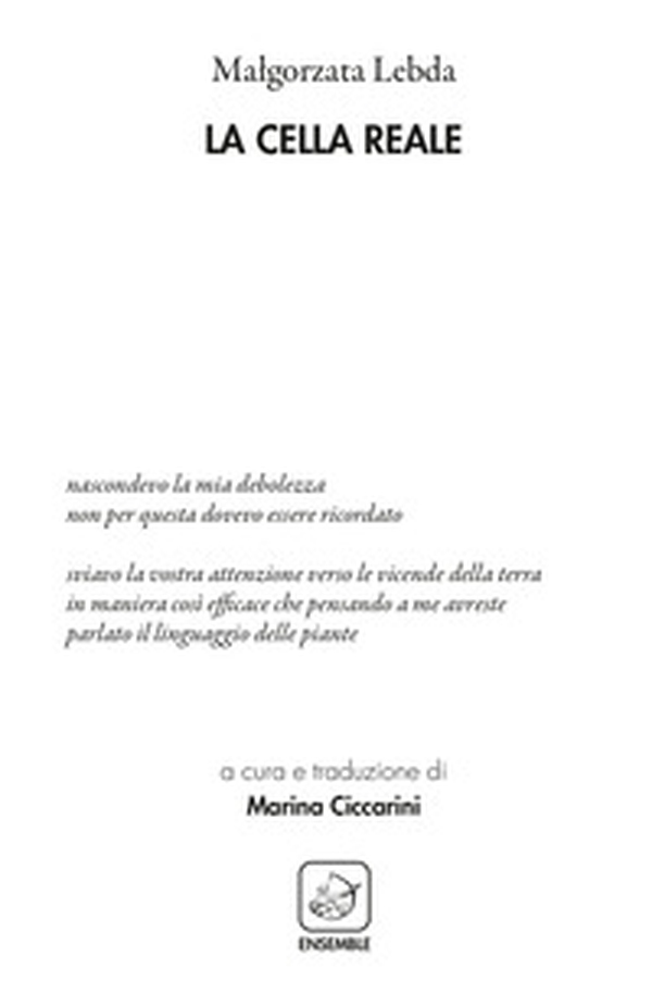 La cella reale. Ediz. polacca e italiana - Librerie.coop