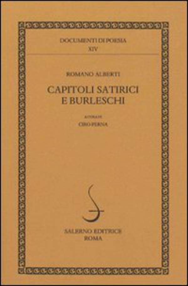 Capitoli satirici e burleschi - Librerie.coop Capitoli satirici e burleschi - Librerie.coop