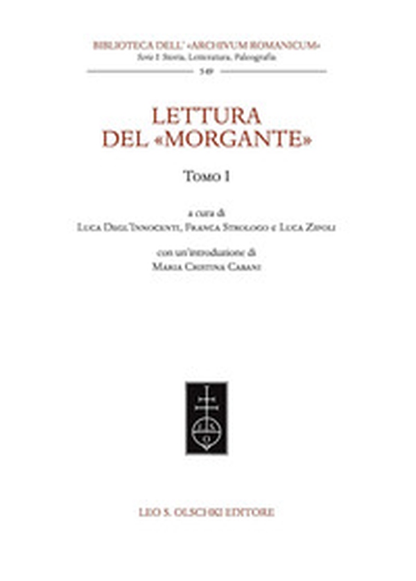 Lettura del «Morgante» - Librerie.coop