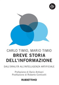 Breve storia dell'informazione. Dall'oralità all'intelligenza artificiale - Librerie.coop Breve storia dell'informazione. Dall'oralità all'intelligenza artificiale - Librerie.coop