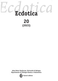 Ecdotica - Vol. 20 - Librerie.coop