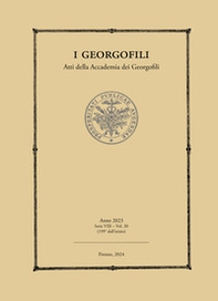 I Georgofili. Atti della Accademia dei Georgofili - Vol. 20 - Librerie.coop I Georgofili. Atti della Accademia dei Georgofili - Vol. 20 - Librerie.coop