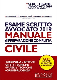 Esame scritto avvocato 2019. Manuale di preparazione completa civile - Librerie.coop