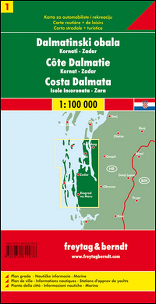 Costa dalmata 1:100.000 - Librerie.coop Costa dalmata 1:100.000 - Librerie.coop