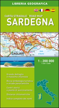 Sardegna 1:200.000 - Librerie.coop