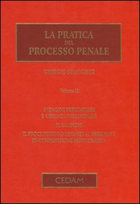 La pratica del processo penale - Vol. 2 - Librerie.coop