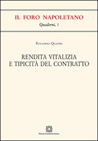 Rendita vitalizia e tipicità del contratto - Librerie.coop