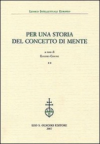 Per una storia del concetto di mente - Vol. 2 - Librerie.coop Per una storia del concetto di mente - Vol. 2 - Librerie.coop