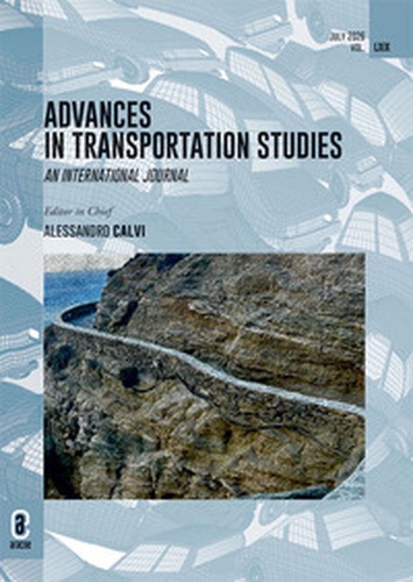 Advances in transportation studies. An international journal - Vol. 69 - Librerie.coop