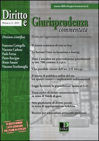 Diritto e giurisprudenza commentata - Vol. 6 - Librerie.coop