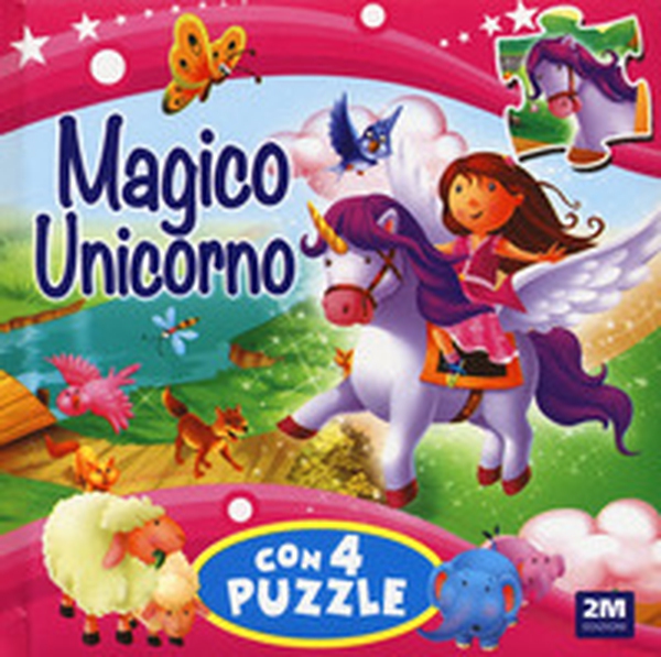 Magico unicorno. Libro puzzle - Librerie.coop Magico unicorno. Libro puzzle - Librerie.coop