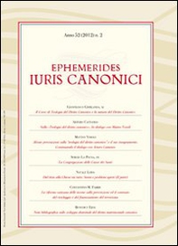 Ephemerides Iuris canonici - Vol. 2 - Librerie.coop