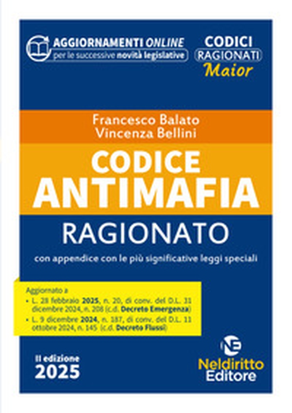 Codice antimafia ragionato 2025 - Librerie.coop Codice antimafia ragionato 2025 - Librerie.coop