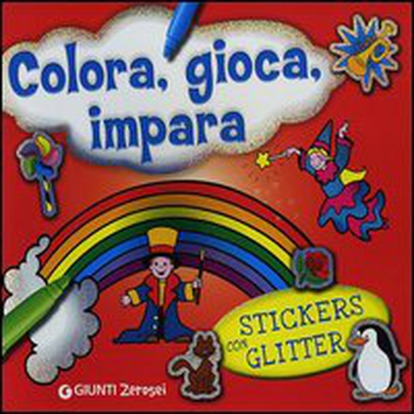 Colora, gioca, impara. Con adesivi - Librerie.coop Colora, gioca, impara. Con adesivi - Librerie.coop